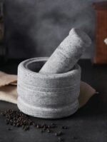 Stone Mortar and Pestle Okhli, Stone Mortar and Pestle Set, Khal Dasta Ural Set, Khalbatta okhli Masher, ural, stone masher, stone mortar and pestle