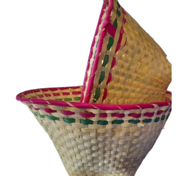 pala petti, palm leaf box, palm leaf basket,